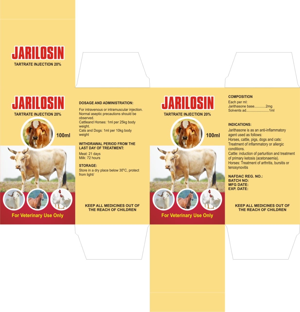 JARILOSIN Tartrate Injection 20% variant 2